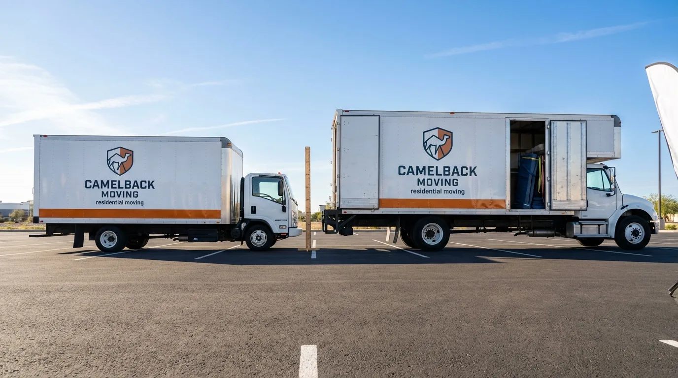 Moving truck size capacity guide in Haverhill